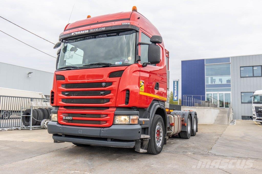 Scania G480-6x4+BIG AXLES Ciągniki siodłowe