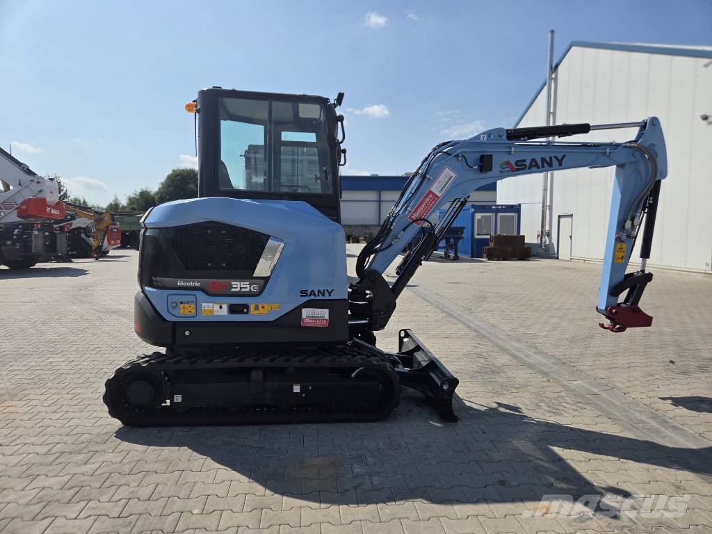 Sany SY35E Elektric Міні-екскаватори < 7т