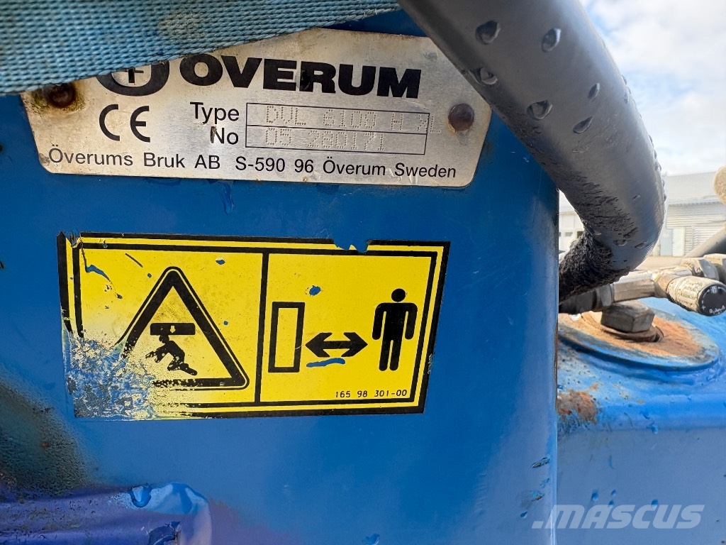 Överum DVL 6108H Dvojstranné pluhy