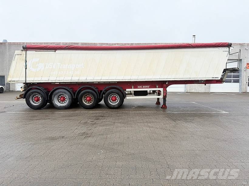 Kel-Berg Tipper / Alukastenmulde Kipper 37m3 Semi-reboques basculantes