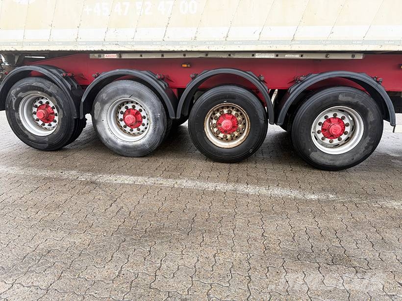 Kel-Berg Tipper / Alukastenmulde Kipper 37m3 Semi-reboques basculantes