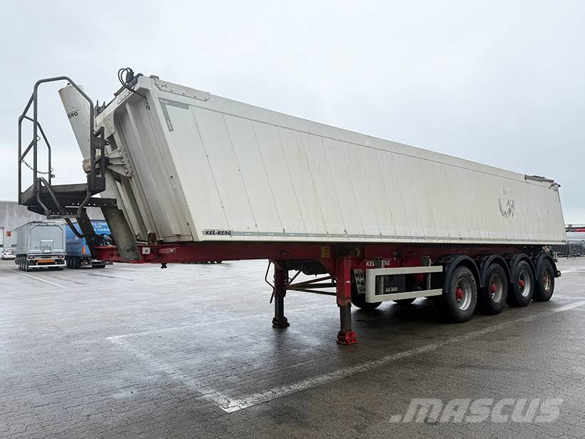 Kel-Berg Tipper / Alukastenmulde Kipper 37m3 Semi-reboques basculantes
