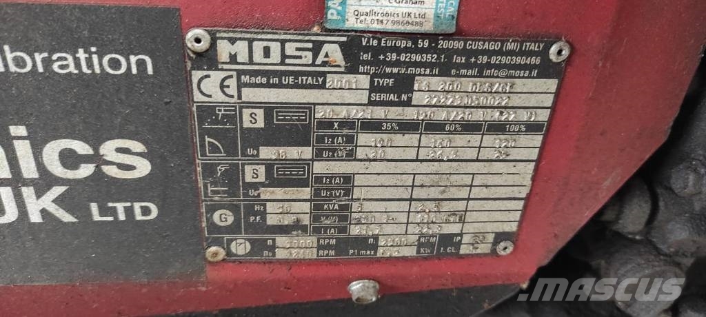 Mosa TS200/CF Ostatné generátory