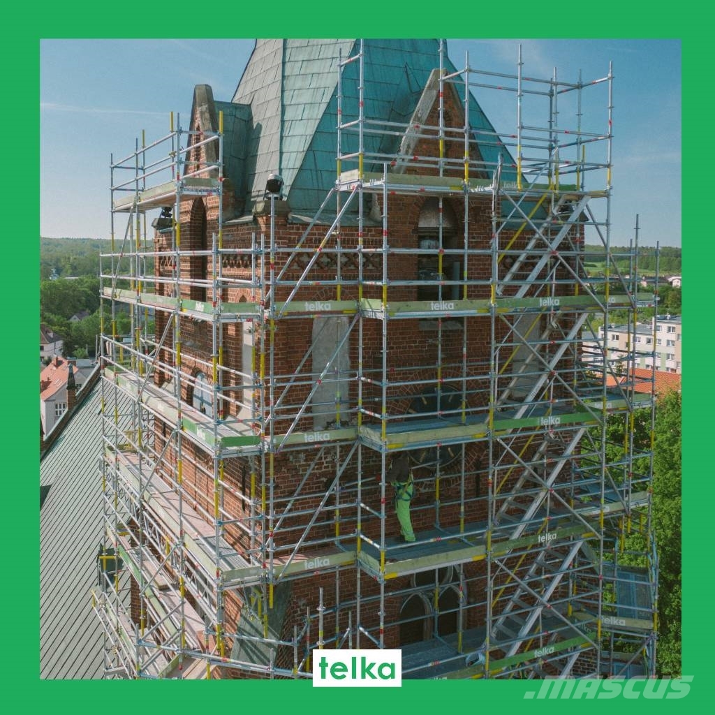  1000m² Scaffolding Gerüst échafaudage PIN74 Telka Pastolių įrengimai