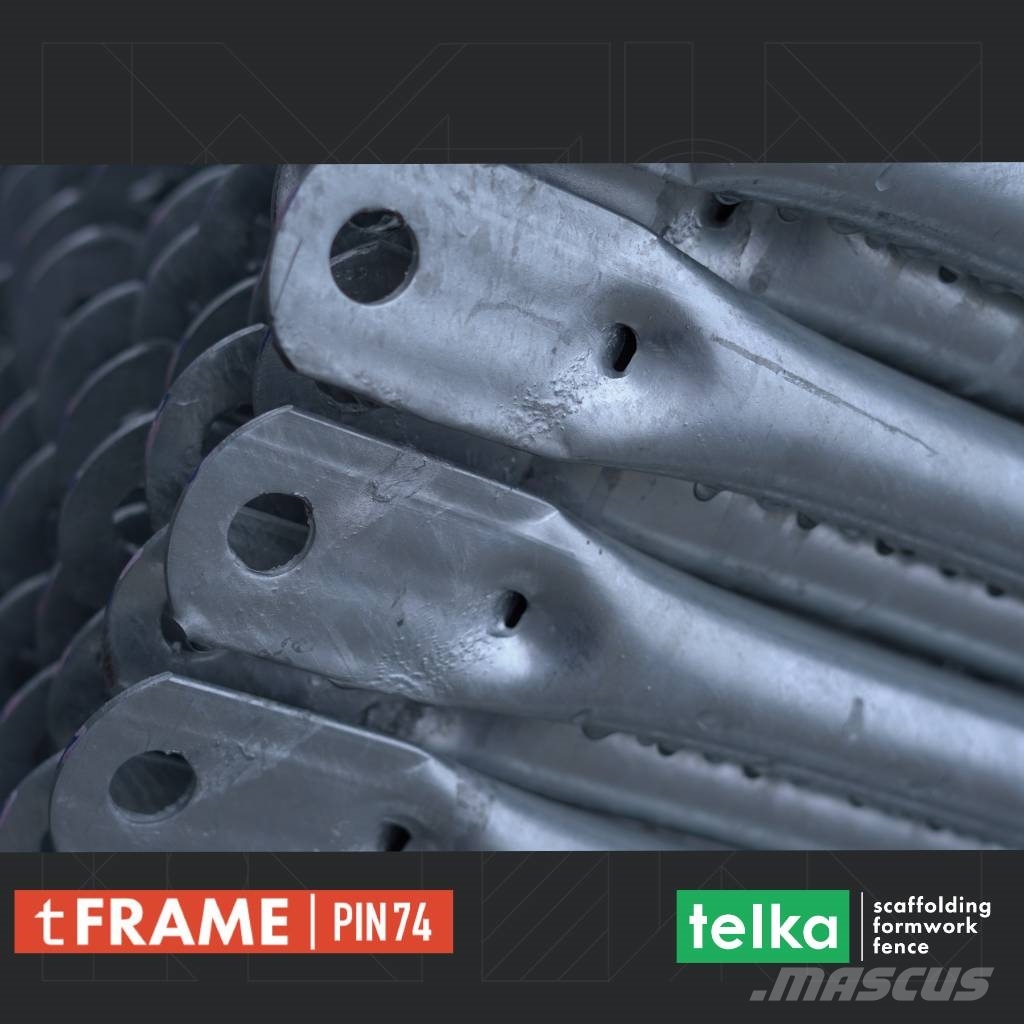  1000m² Scaffolding Gerüst échafaudage PIN74 Telka Pastolių įrengimai