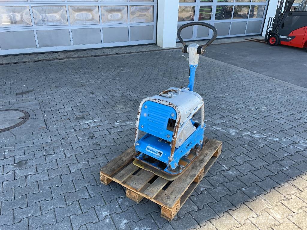 Weber Weber CR 3 Hatz-Diesel Rüttelplatte / Gummimatte Vibrationsgeräte