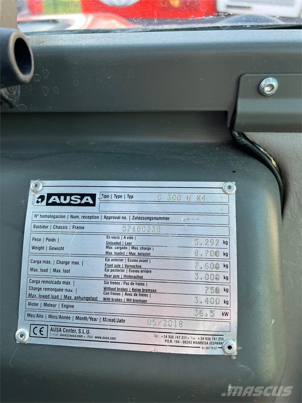Ausa [DISCOUNT-SALE] C300H 4x4 *Like New* Off Road // K 4-way reach trucks