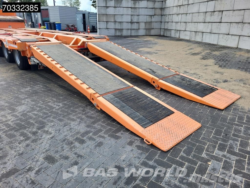 Faymonville F-S43-1AAF 3 axles Like new! Only 6.000 kms 3x Ste Žemo iškrovimo puspriekabės