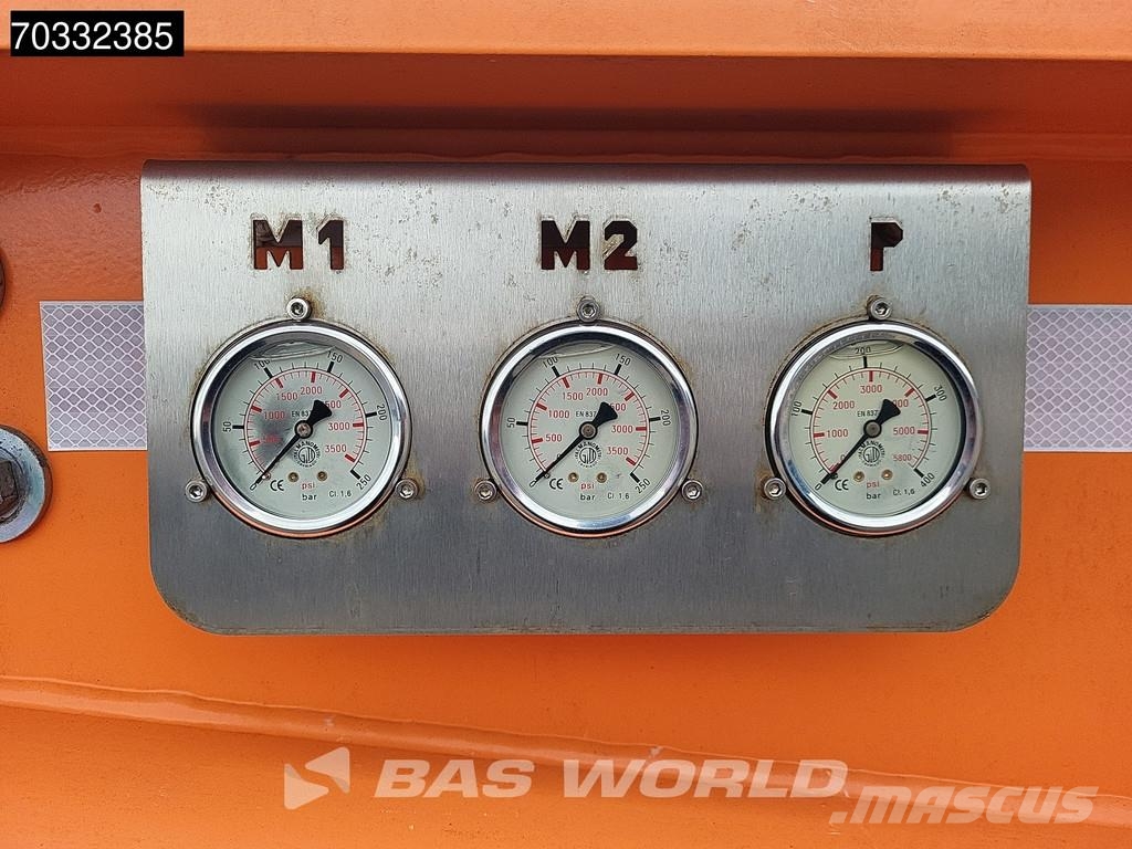 Faymonville F-S43-1AAF 3 axles Like new! Only 6.000 kms 3x Ste Žemo iškrovimo puspriekabės