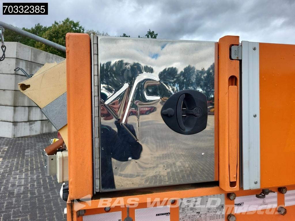 Faymonville F-S43-1AAF 3 axles Like new! Only 6.000 kms 3x Ste Žemo iškrovimo puspriekabės