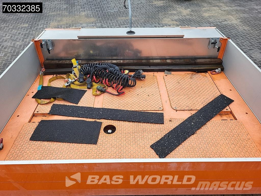 Faymonville F-S43-1AAF 3 axles Like new! Only 6.000 kms 3x Ste Žemo iškrovimo puspriekabės