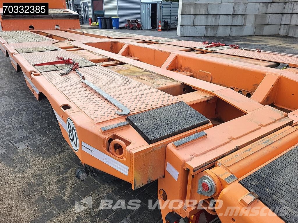 Faymonville F-S43-1AAF 3 axles Like new! Only 6.000 kms 3x Ste Žemo iškrovimo puspriekabės
