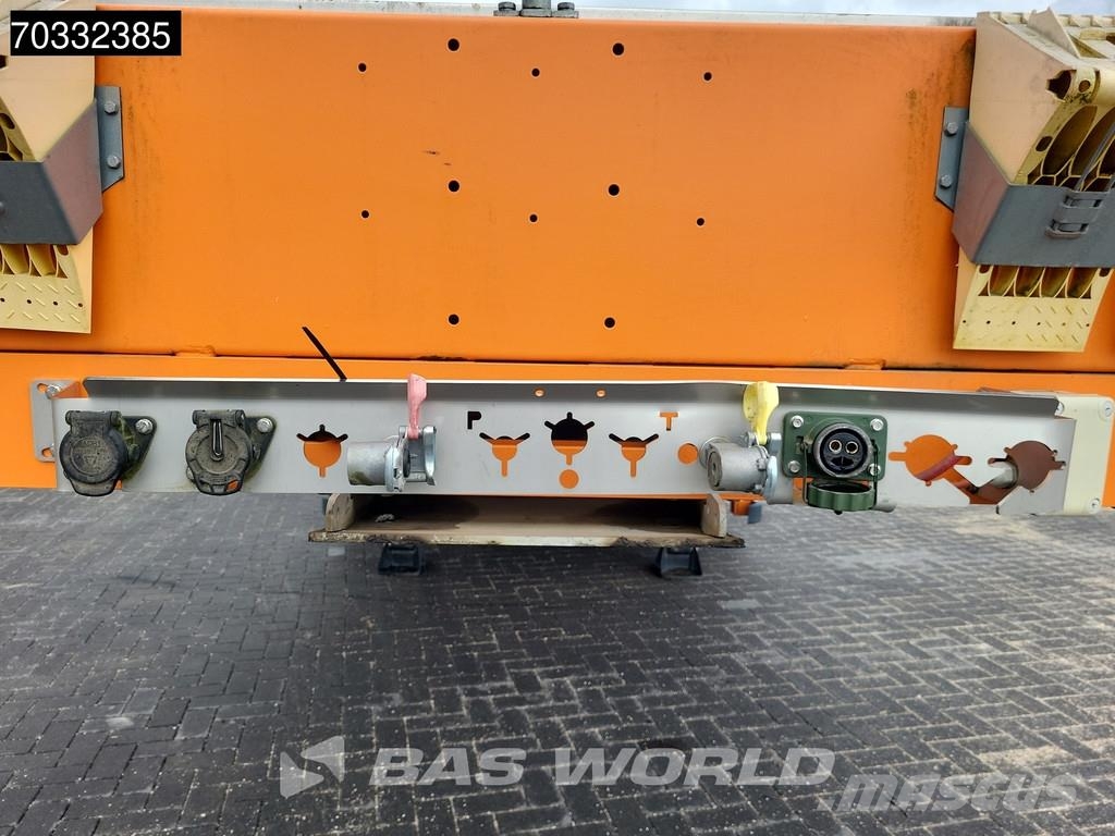 Faymonville F-S43-1AAF 3 axles Like new! Only 6.000 kms 3x Ste Žemo iškrovimo puspriekabės