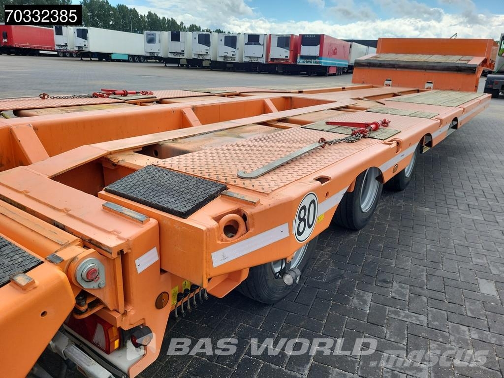 Faymonville F-S43-1AAF 3 axles Like new! Only 6.000 kms 3x Ste Žemo iškrovimo puspriekabės