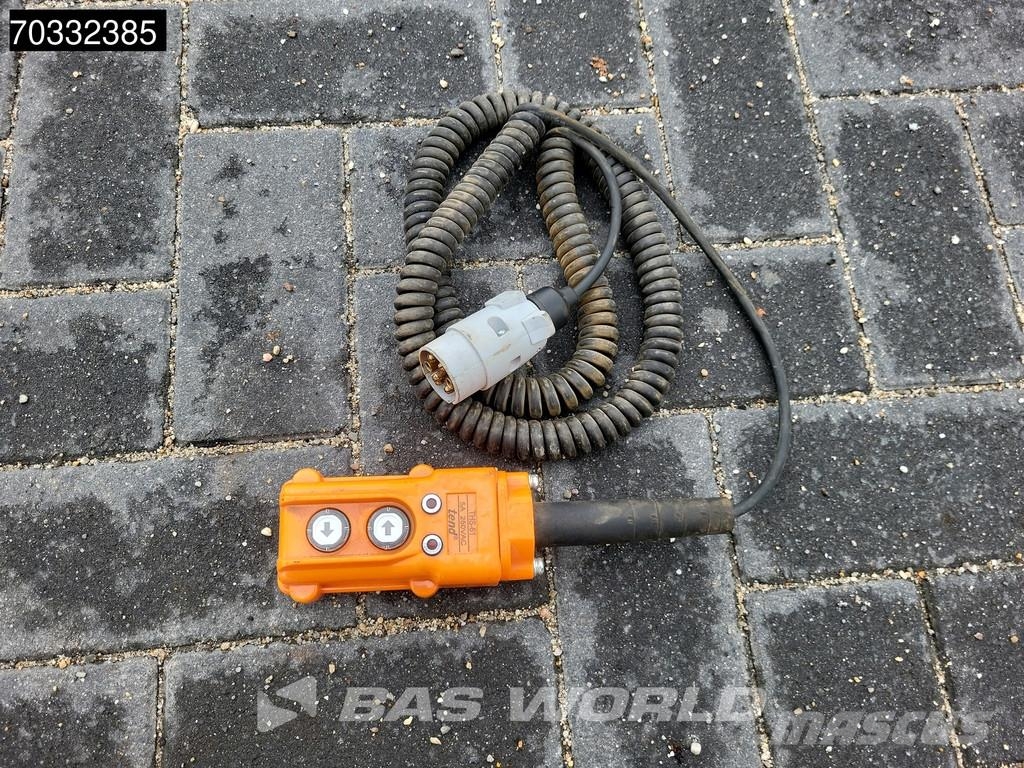 Faymonville F-S43-1AAF 3 axles Like new! Only 6.000 kms 3x Ste Žemo iškrovimo puspriekabės