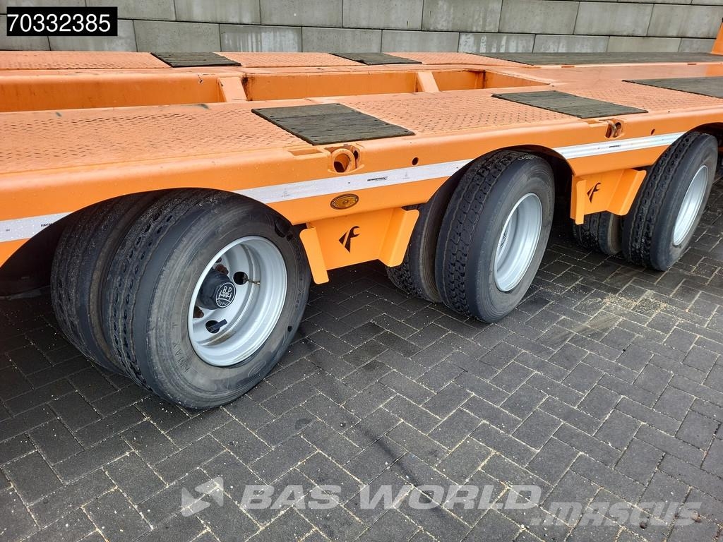 Faymonville F-S43-1AAF 3 axles Like new! Only 6.000 kms 3x Ste Žemo iškrovimo puspriekabės