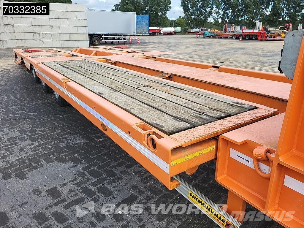 Faymonville F-S43-1AAF 3 axles Like new! Only 6.000 kms 3x Ste Žemo iškrovimo puspriekabės