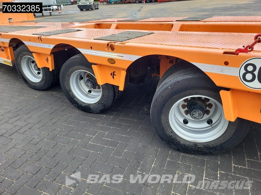 Faymonville F-S43-1AAF 3 axles Like new! Only 6.000 kms 3x Ste Žemo iškrovimo puspriekabės