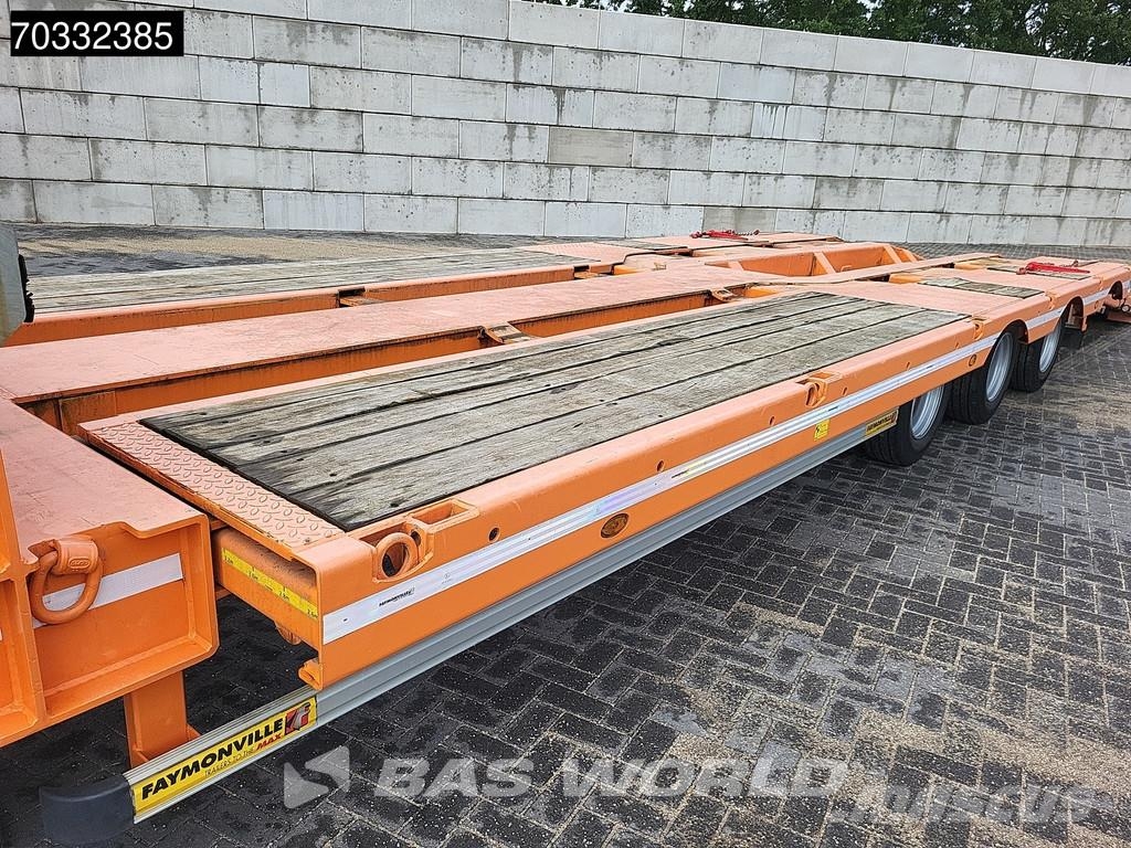 Faymonville F-S43-1AAF 3 axles Like new! Only 6.000 kms 3x Ste Žemo iškrovimo puspriekabės