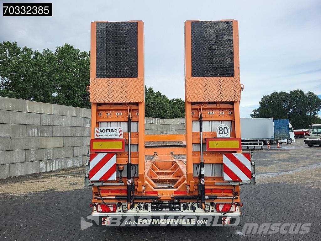 Faymonville F-S43-1AAF 3 axles Like new! Only 6.000 kms 3x Ste Žemo iškrovimo puspriekabės