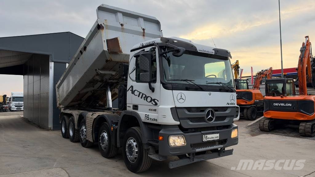 Mercedes-Benz ACTROS 4146K 10X4 - BORDMATIC TIPPER - LIFTING AXL Camiões basculantes