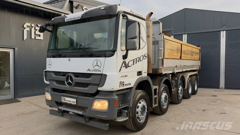 Mercedes-Benz ACTROS 4146K 10X4 - BORDMATIC TIPPER - LIFTING AXL Camiões basculantes