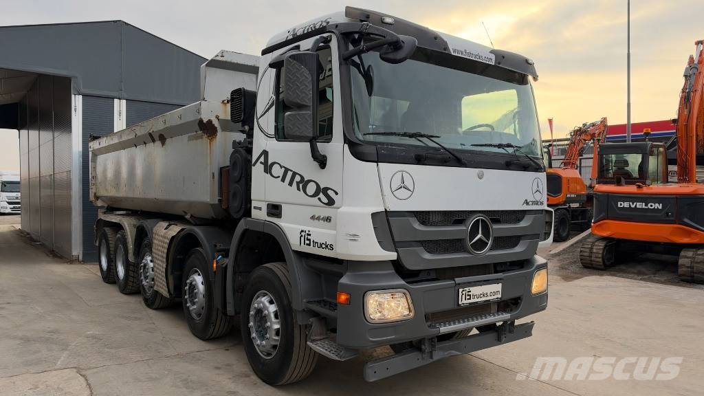 Mercedes-Benz ACTROS 4146K 10X4 - BORDMATIC TIPPER - LIFTING AXL Camiões basculantes