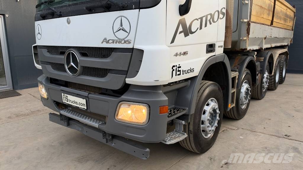 Mercedes-Benz ACTROS 4146K 10X4 - BORDMATIC TIPPER - LIFTING AXL Camiões basculantes