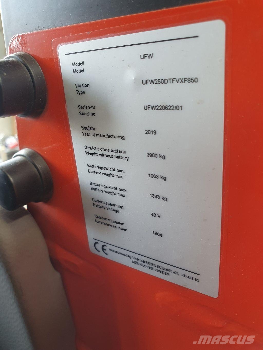 Linde R25F Tolóoszlopos targonca