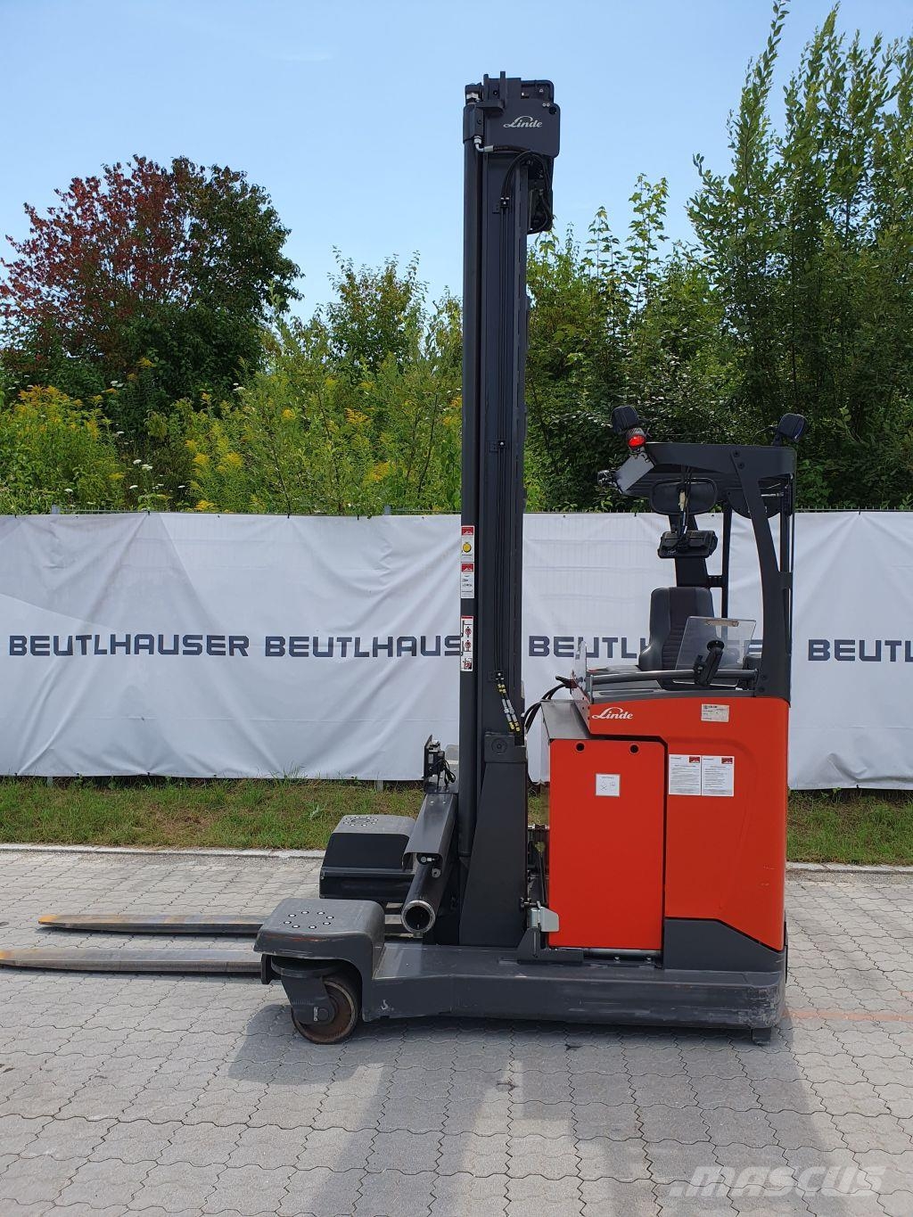 Linde R25F Šakiniai krautuvai su prailgintu keltuvu
