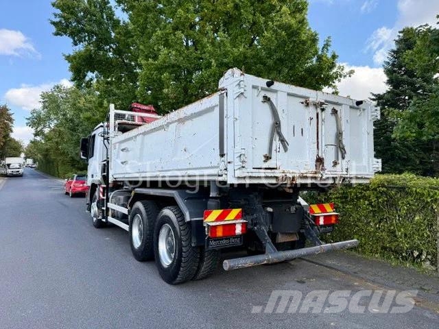 Mercedes-Benz Actros 3336 /6x4/Kipper+Fassi F155/Eu5/130tkm Autojeřáby, hydraulické ruky