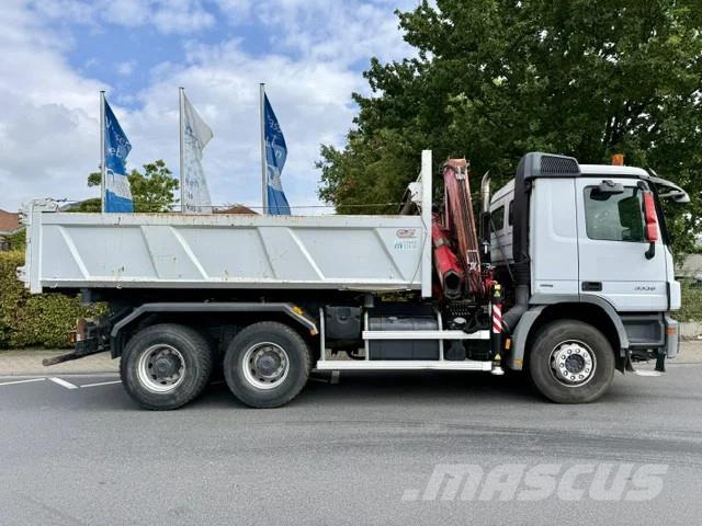 Mercedes-Benz Actros 3336 /6x4/Kipper+Fassi F155/Eu5/130tkm Автокранове