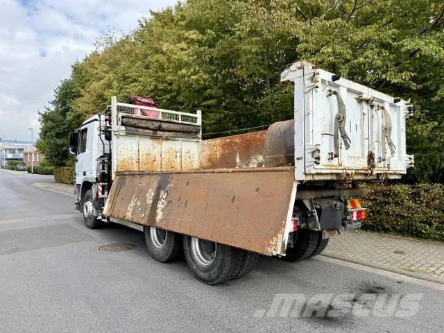 Mercedes-Benz Actros 3336 /6x4/Kipper+Fassi F155/Eu5/130tkm Автокранове