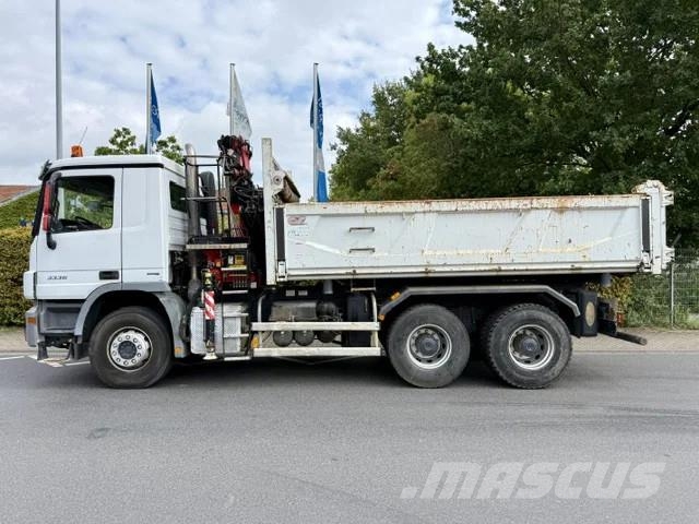 Mercedes-Benz Actros 3336 /6x4/Kipper+Fassi F155/Eu5/130tkm Автокранове