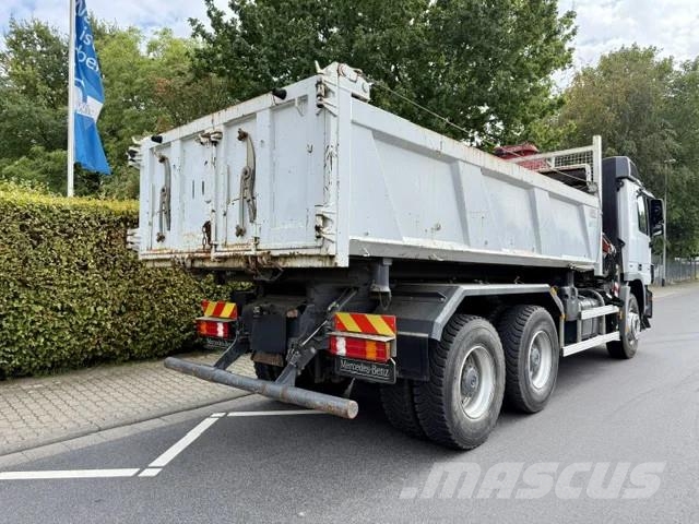 Mercedes-Benz Actros 3336 /6x4/Kipper+Fassi F155/Eu5/130tkm Автокранове