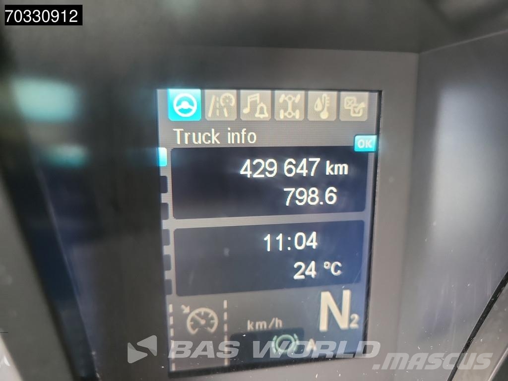 Mercedes-Benz Arocs 1845 4X2 Meiller AK12LT skiploader Automatic Nostovarsi-vaihtolavakuorma-autot