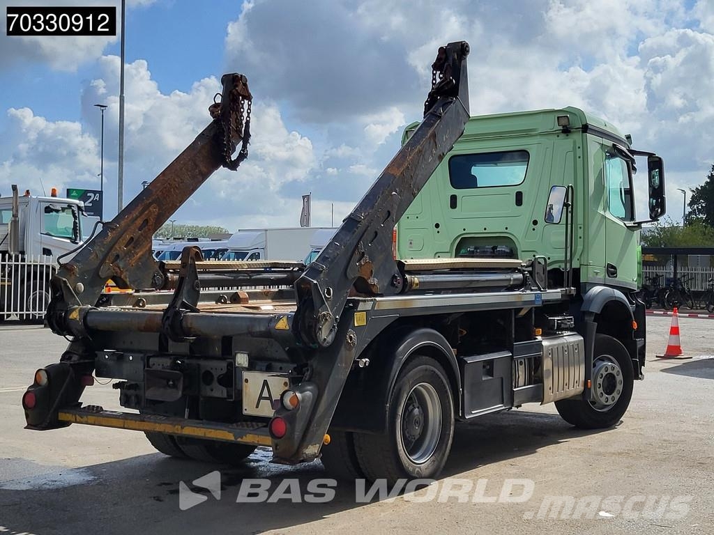 Mercedes-Benz Arocs 1845 4X2 Meiller AK12LT skiploader Automatic Nostovarsi-vaihtolavakuorma-autot