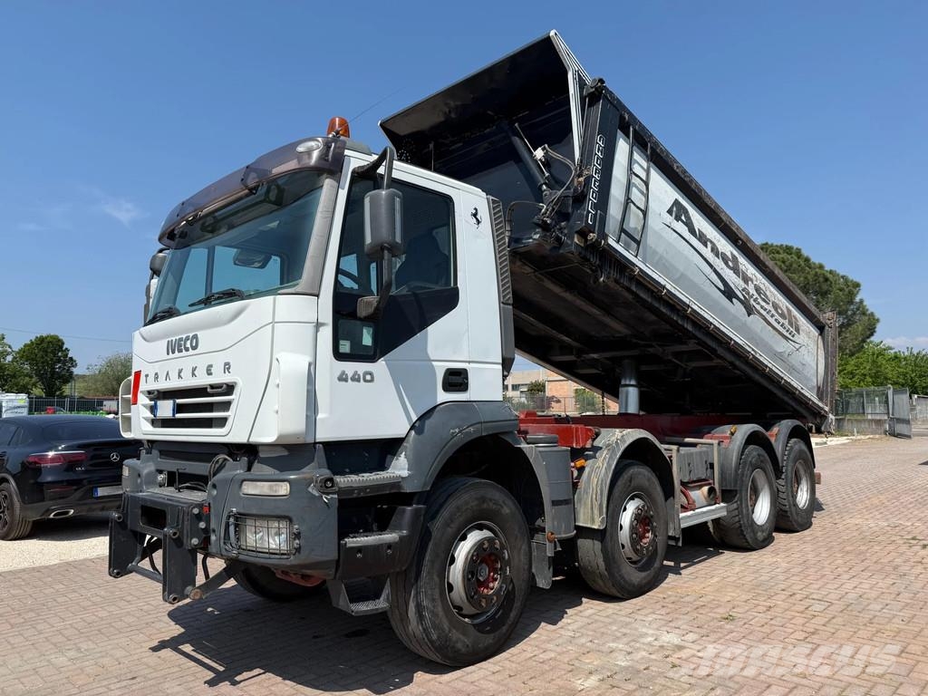 Iveco Eurotrakker 440 T44 Kipper 20cbm 8x4 40Ton ZF-Manu Lastbiler med tip