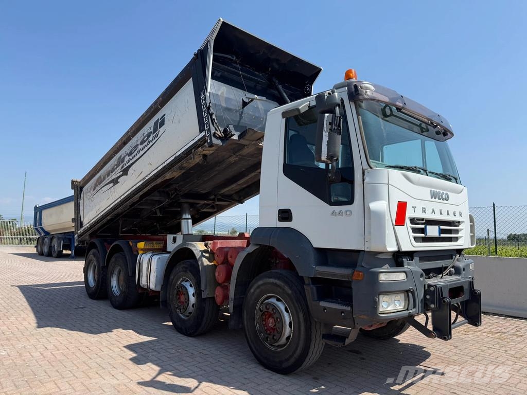 Iveco Eurotrakker 440 T44 Kipper 20cbm 8x4 40Ton ZF-Manu Lastbiler med tip