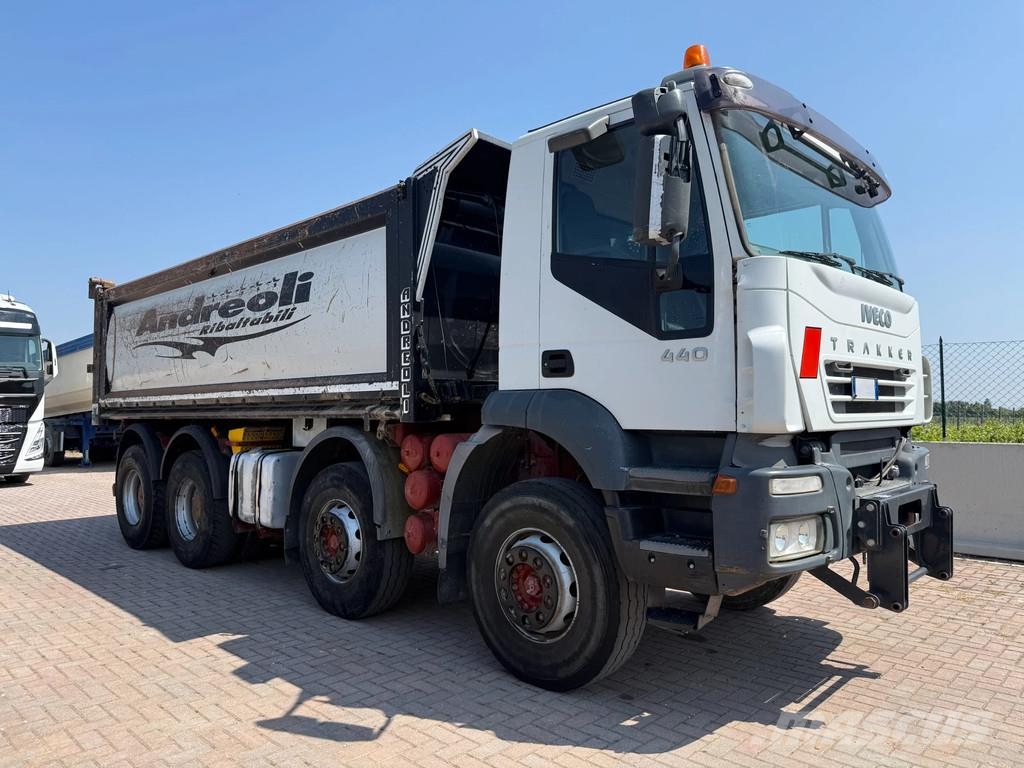 Iveco Eurotrakker 440 T44 Kipper 20cbm 8x4 40Ton ZF-Manu Lastbiler med tip