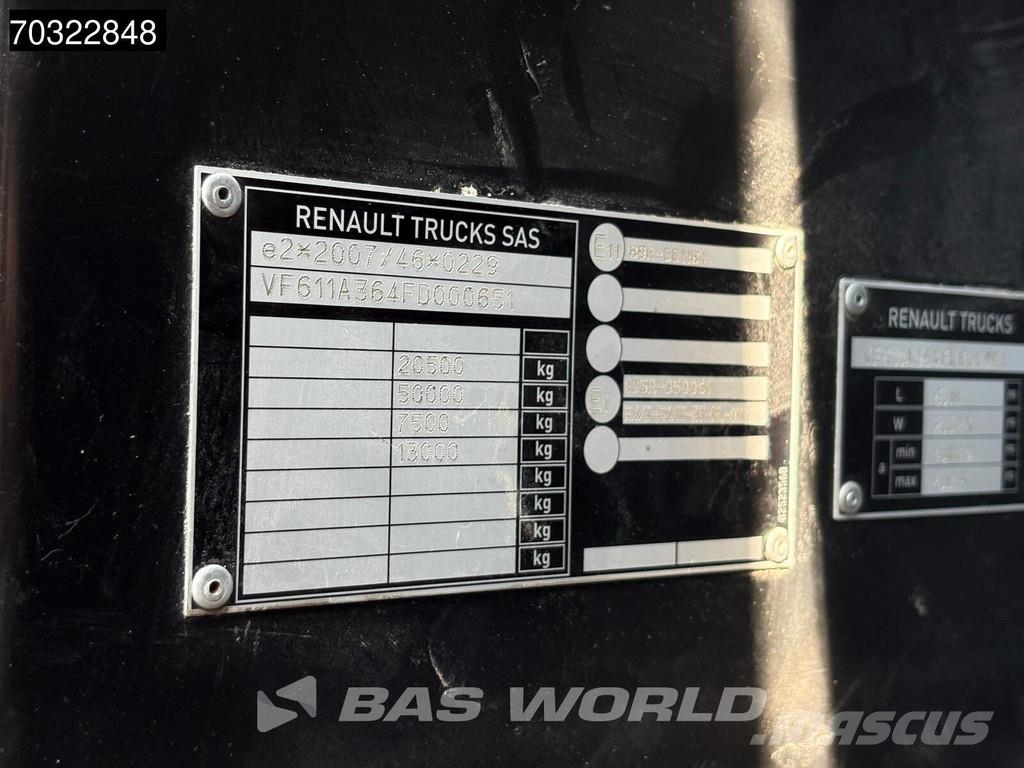 Renault T 480 4X2 SleeperCab Retarder Standklima PTO ACC Sattelzugmaschinen