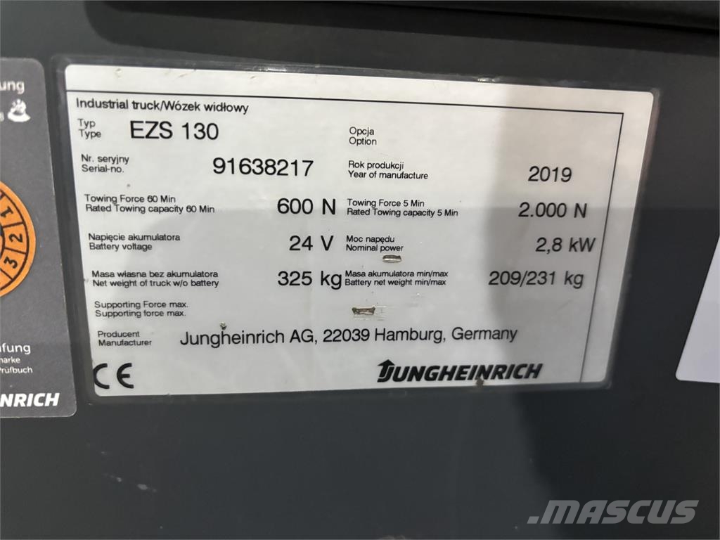 Jungheinrich EZS130 Schlepper