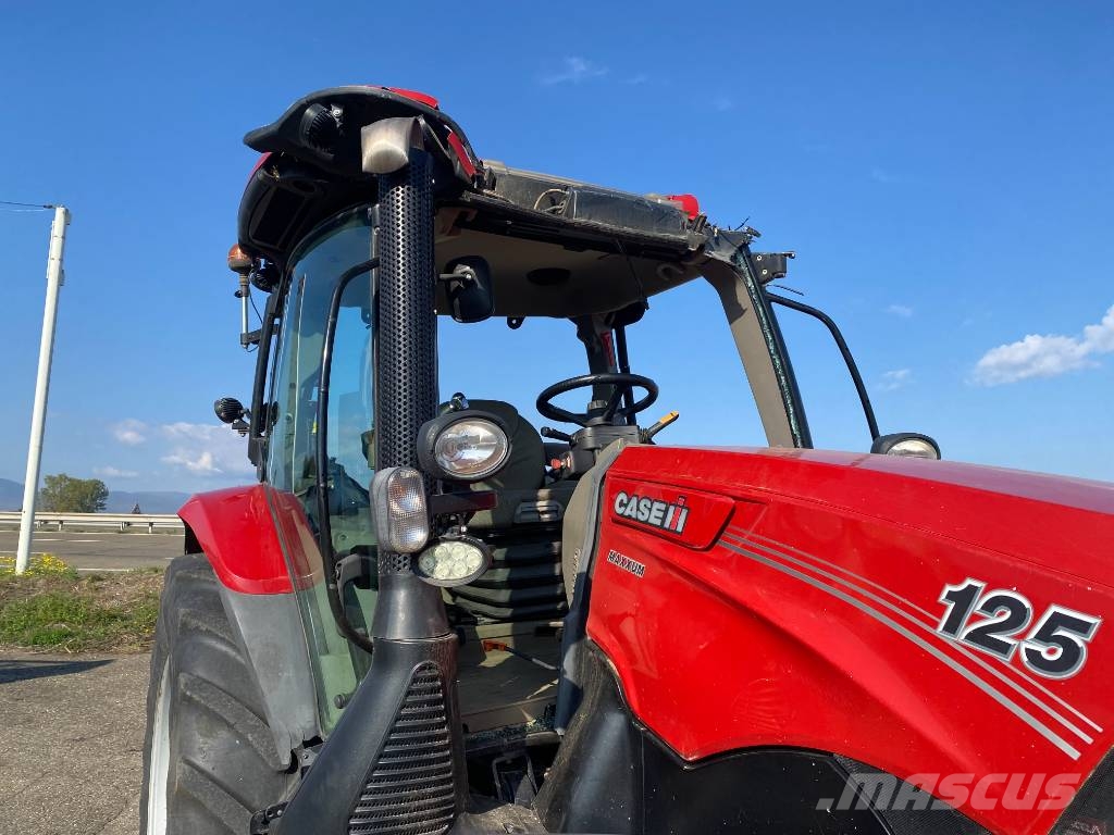 Case IH MAXXUM 125 MultiController 40Km/h endommagé Traktorit