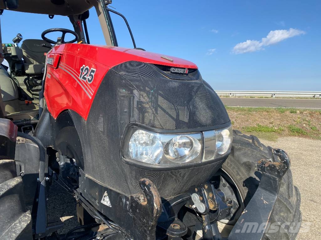 Case IH MAXXUM 125 MultiController 40Km/h endommagé Traktorit