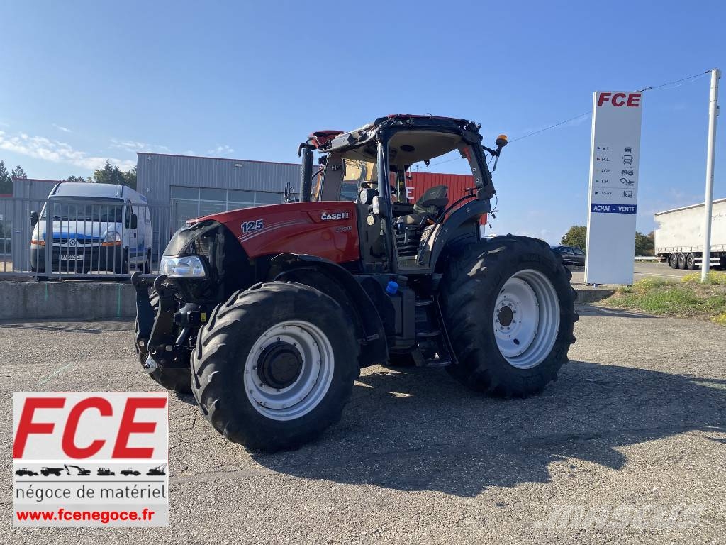 Case IH MAXXUM 125 MultiController 40Km/h endommagé Traktorit