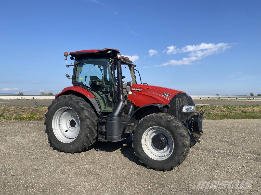 Case IH MAXXUM 125 MultiController 40Km/h endommagé Traktorit