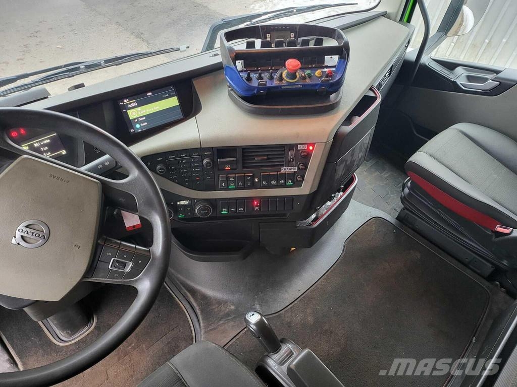 Volvo FH500 6X2 PALIFT + HMF 2120 K5 شاحنات الرافعات الخطافية
