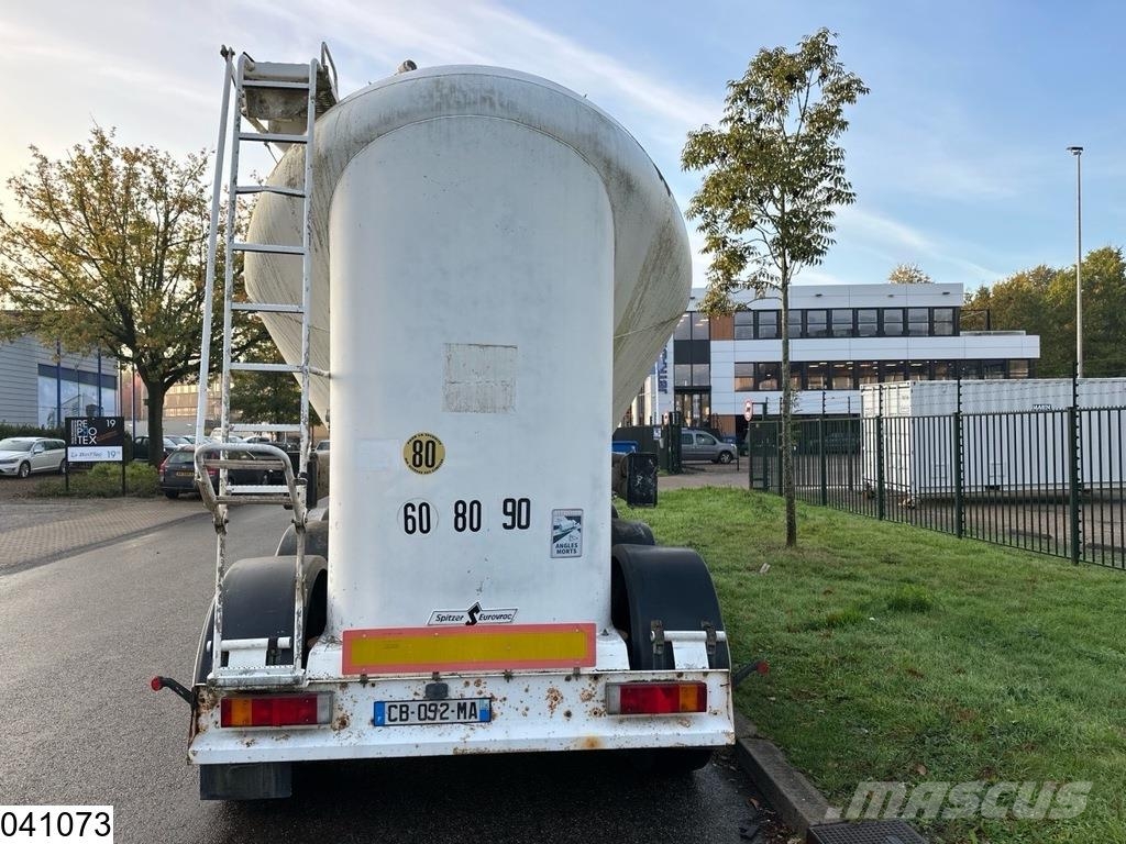 Spitzer Silo 39.000 Lter, 1 Comp. Tankauflieger
