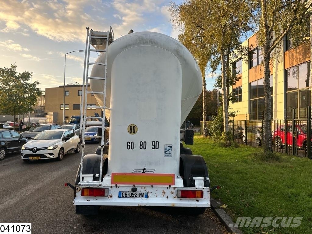 Spitzer Silo 39.000 Lter, 1 Comp. 罐體半拖車