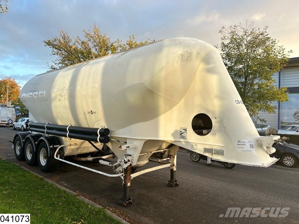 Spitzer Silo 39.000 Lter, 1 Comp. 罐體半拖車